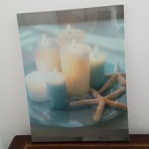 Canvas Wall Art. NEW  Lighted